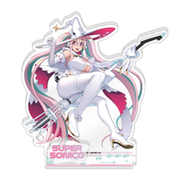 Discontinued Hatsune Miku GT Project: Racing Miku 2024 Ver. x Super Sonico Connecting Acrylic Stand/B