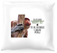 Poduszka z nosaczem -  Rozbierz się i ubrań pilnuj