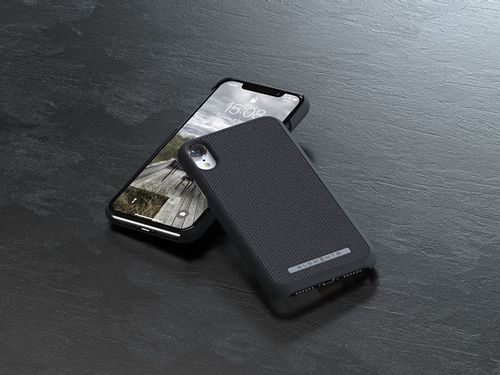 Materiałowe etui do iPhone XR (Dark Grey) na Arena.pl