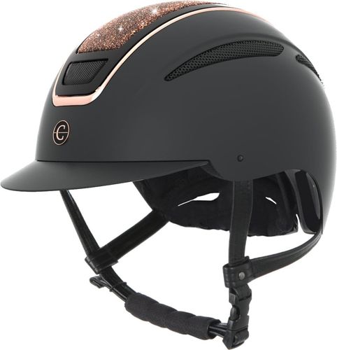 Kask jeździecki Elite, różowe złoto, 59-61 cm, Covalliero na Arena.pl