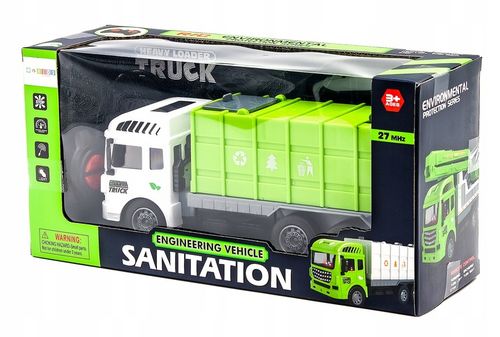 ŚMIECIARKA zdalnie STEROWANA RC DUŻY samochód dla dzieci AUTO Z PILOTEM wóz na Arena.pl