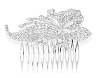 Wieczorowy grzebień  do włosów z dżetami