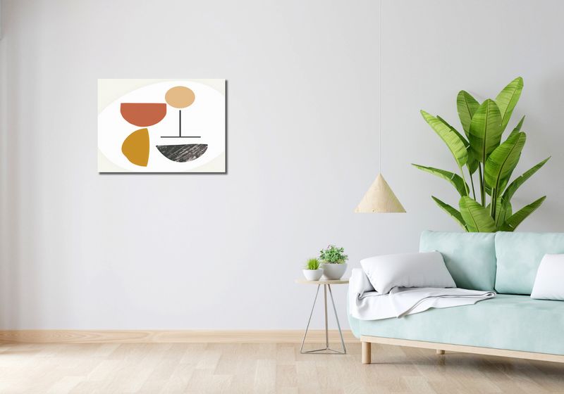 Obraz 70x50cm Miska Roślinności zdjęcie 2