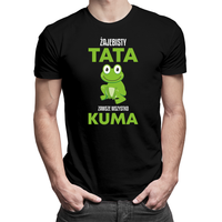 Żajebisty tata,zawsze wszystko kuma męska koszulka na prezent dla taty XXXL