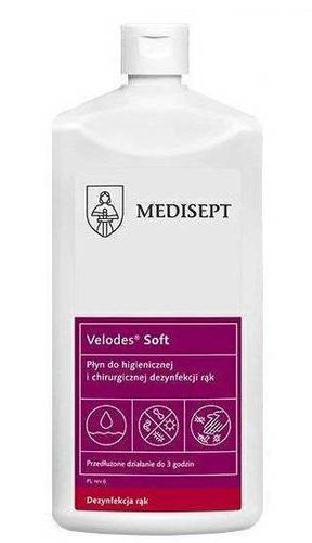 Velodes Soft 500 ml alkoholowy preparat dezynfekcja rąk na Arena.pl