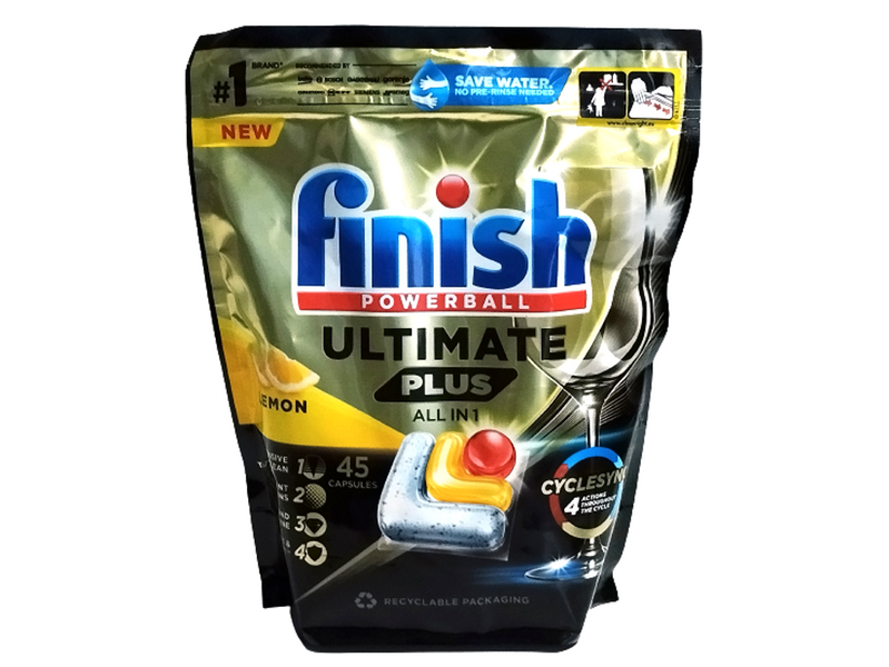 Tabletki do zmywarki Finish UltimatePlus 45szt zdjęcie 2