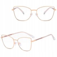 SOLIDNE Damskie Okulary Zerówki do KOMPUTERA Blue Light OPRAWKI Teleskopy