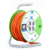 przedłużacz bębnowy 40m 3x1,5 na bębnie 3680w ip20