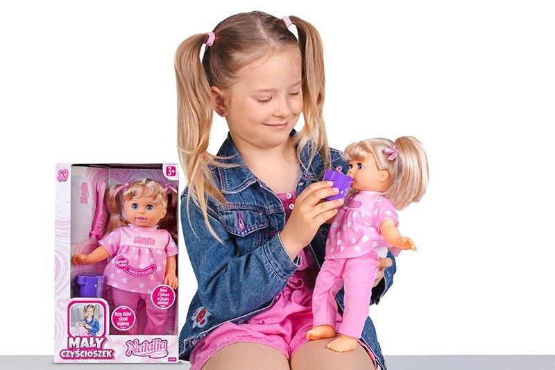 Lalka Natalia Czyścioszek 33 cm zdjęcie 1