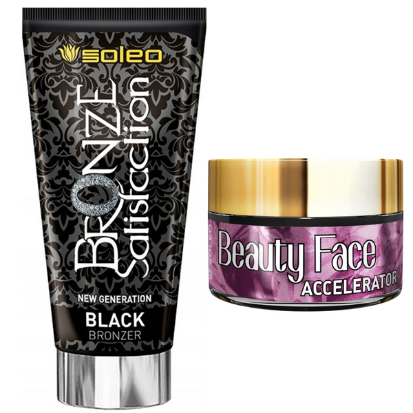 Soleo Black Bronzer Satisfaction + Słoiczek Beauty Face zdjęcie 1