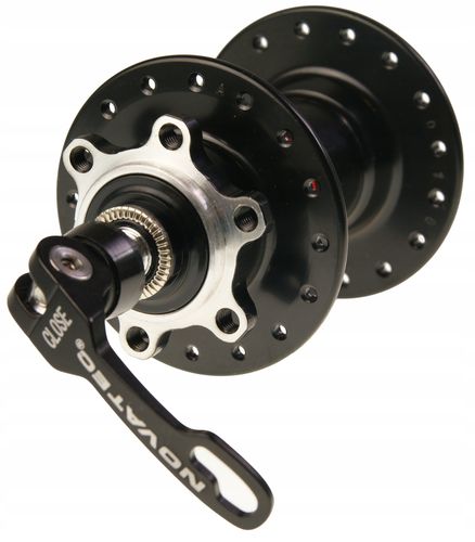 Koło rowerowe przednie czarne 32H MTB Novatec D041SB + Alexrims MD25 na Arena.pl