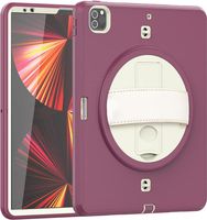 Etui do iPad Pro 11” z Podstawką i Paskiem na Ramię Fioletowy