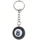 Breloczek Kula do Bilarda nr 8 Black Ball Ośemka Happy Fart Bilard Stół Gra