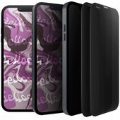 2x Szkło Hartowane Do iPhone 13 / Pro / 14 / SE 2025 (Antyszpiegowskie, 9H)