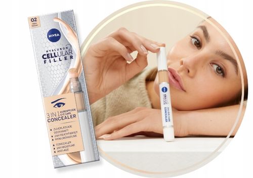 Krem pod oczy NIVEA Hyaluron Cellular naturalny na Arena.pl