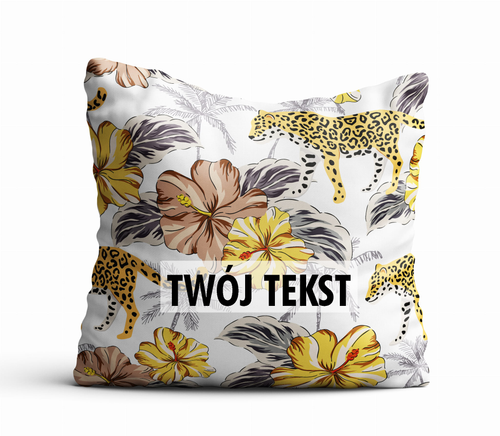 Poduszka DZIECIĘCA z Twoim napisem PD29 pantera na Arena.pl