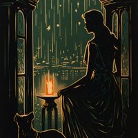 Plakat 30x30cm Nocne Szeptanie