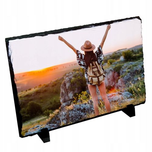 RAMKA FOTO GRANIT NA GRÓB CMENTARZ WSZYSTKICH ŚWIĘTYCH TWOJE ZDJĘCIE 29x19 na Arena.pl