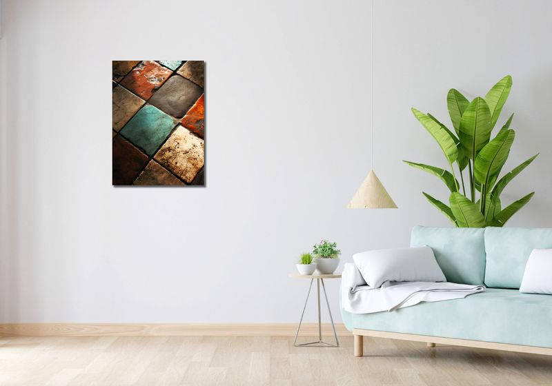 Obraz 50x70cm Ceramiczna Kompozycja zdjęcie 2