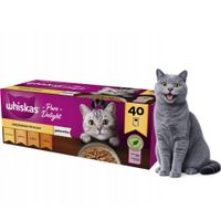 karma mokra dla kota whiskas pure delight drobiowa uczta w galaretce 40x85g