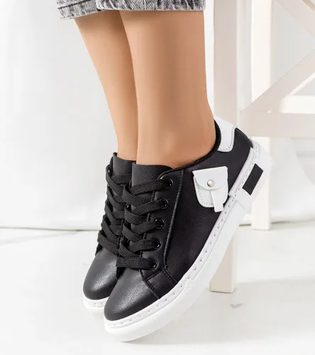 Czarne sneakersy damskie Frame 36 na Arena.pl