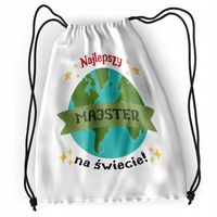 Plecak Sportowy Szkolny Dla Majstra Worek Torba Z Nadrukiem Ze Zdjęciem