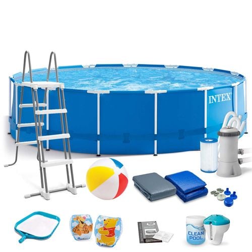 Basen ogrodowy stelażowy 457 x 122 cm 17w1 INTEX 28242 na Arena.pl