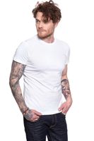 LEE T SHIRT TWIN PACK CREW WHITE L680AI12 4XL