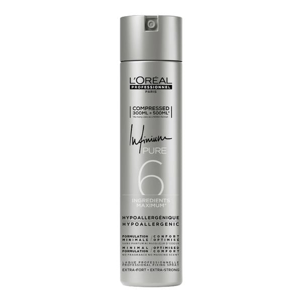 Lakier do włosów Loreal Infinium Pure Extra Strong 300ml zdjęcie 1