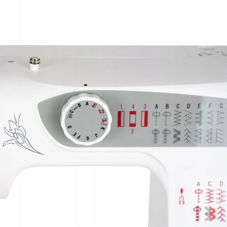 MASZYNA DO SZYCIA ŁUCZNIK EWA II + GRATISY 38 ŚCIEGÓW MECHANICZNA na Arena.pl