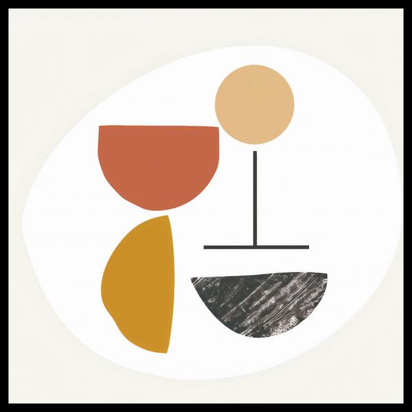 Plakat 70x70cm Kompozycja Balans zdjęcie 2