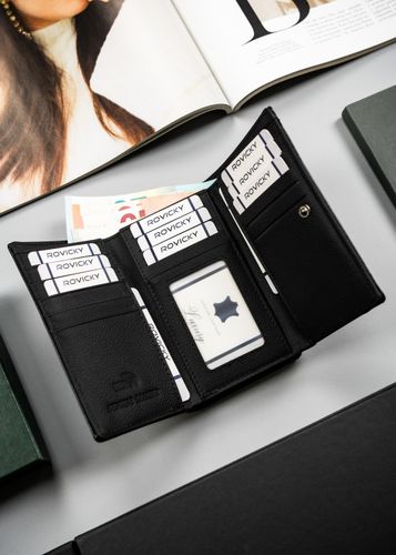 portfel damski skóra + pu px23-20-bl-2342 black na Arena.pl