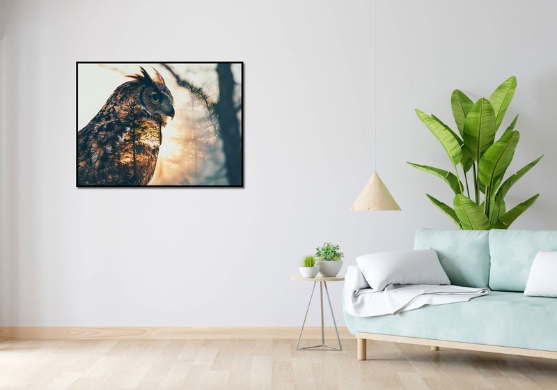 Plakat 100x75cm Sowi Duch zdjęcie 4