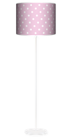 Lampa stojąca MAXI - Kropki Sweet Pink