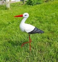 Figura ozdobna BOCIAN MAŁY H: 46cm ogrodowa