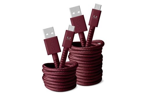 Kabel USB - USB-C 3m Ruby Red FRESH'N'REBEL na Arena.pl