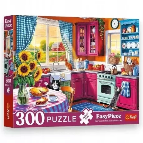 Puzzle 300 Senior Easypiece Poranek W Kuchni 23102 na Arena.pl