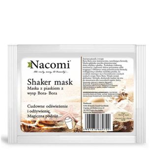 Nacomi shaker mask z piaskiem z wysp Bora-Bora 25g