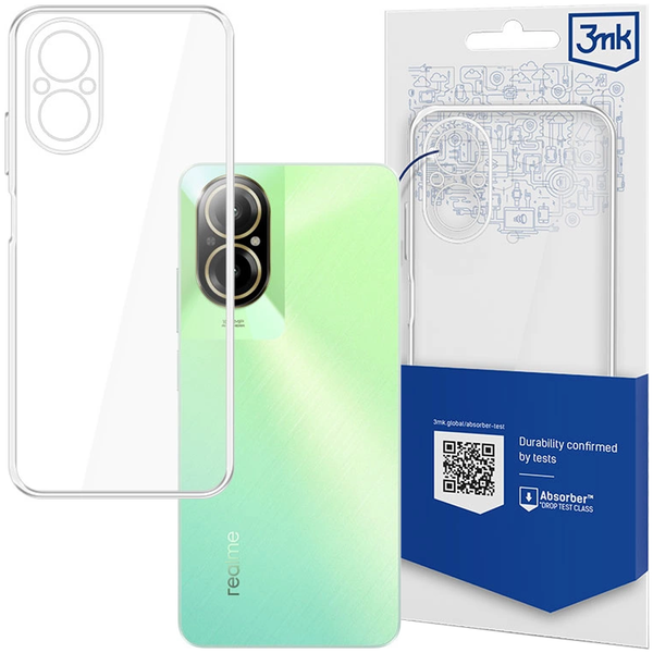 realme c67 - 3mk clear case zdjęcie 2