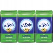 o'Sole Sól kamienna spożywcza jodowana 1 kg x 3 sztuk