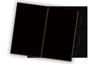 SZKLANA DESKA NA KUCHENKĘ 2x30x52 082C CZARNY