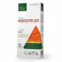 Medica Herbs KOENZYM Q10 ubichinon Krążenie SERCE Cholesterol Młodość Skóra