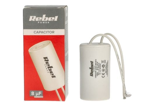Kondensator rozruchowy silnikowy 8uF 450V URZ3210 na Arena.pl