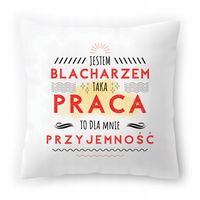 Poduszka Dla Blacharza Urodziny Imieniny Prezent Z Nadrukiem Ze Zdjęciem