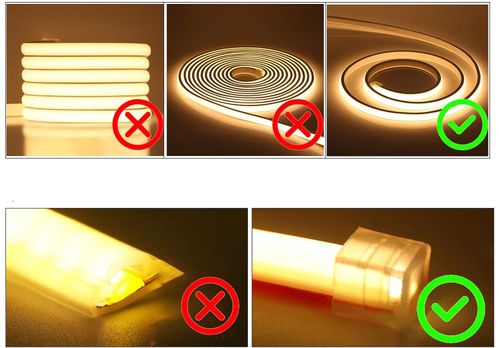 UŻYWANE Taśma LED XUNATA 20m 220V COB IP65 ciepła biała 288 LED/m na Arena.pl