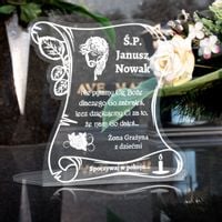 Podstawka Pod Znicze Na Grób Córki Syna Mamy Taty