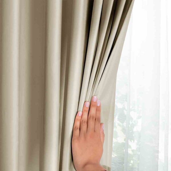 CURT/AH/VELVET/EYELETS/BEIGE/140X270/1PC zdjęcie 7