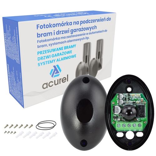 Bariera Podczerwieni Fotokomórka Bramy 12/24V do Bram, do Alarmów IR KR23 na Arena.pl