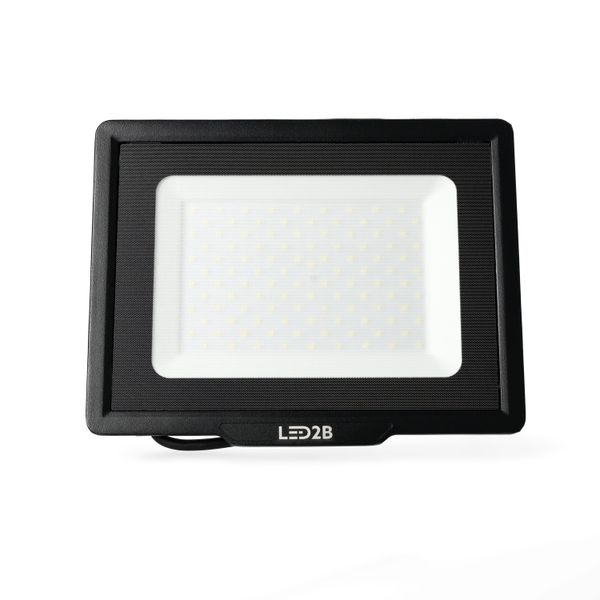 Praktyczny projektor oświetleniowy TOKIO 100W czarny barwa zimnobiała zdjęcie 5