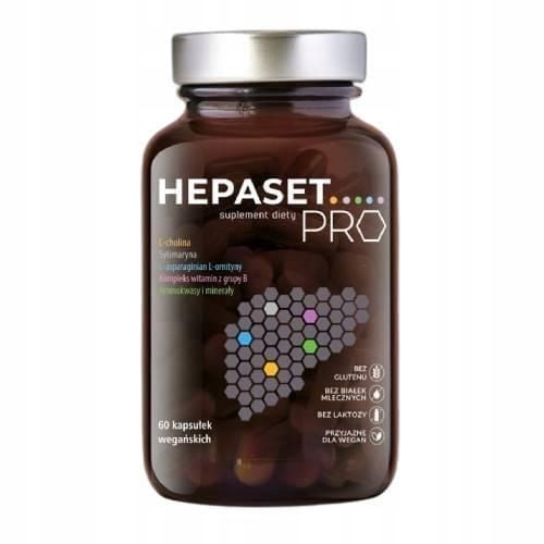 Hepaset Pro, na wątrobę, 60 kapsułek na Arena.pl
